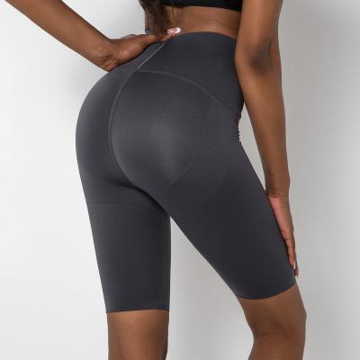 China Breathable Wholesale Fashion Yoga Pants Women High Waist Gym Sports Wear Seamless Yoga Underpants for sale