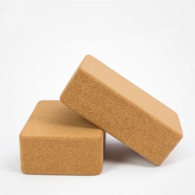 China Custom High Density Cork Yoga Blocks Eco-friendly Yoga Block High Density Wholesale/Eco-friendly Factory for sale