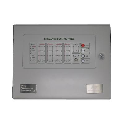 China 13 Year Stainless Steel Mini Factory 2 Zone Fire Alarm System Controls Control Panel for sale