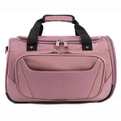 China Fashion Pink Waterproof Women Travel Tote Duffle Bags for sale