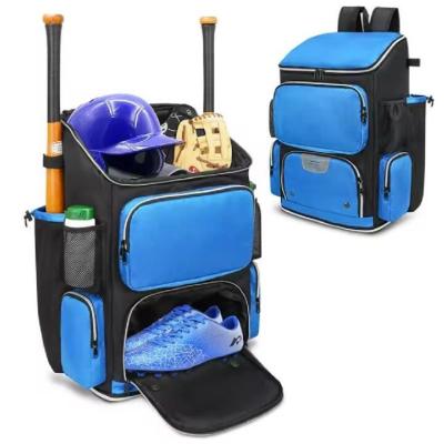 China Heavy Duty Catcher Gear Bag Softball Bat Bags Softball Baseball Backpack for sale