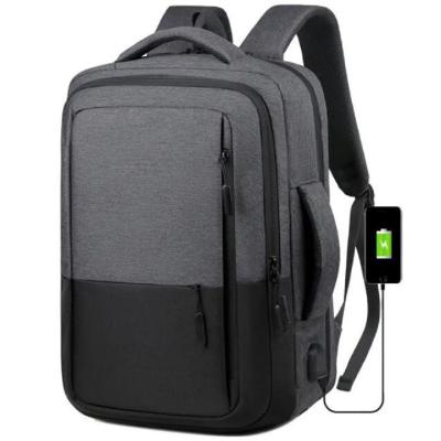 China Lightweight Waterproof Comfortable Business Laptop Backpack With Usb Charging Port for sale