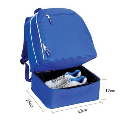 China Custom Travel Shoe Packing Football Soccer Boot Golf Shoes Bag With Independent Compartment for sale