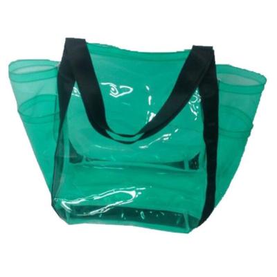 China bolsa transparente do Pvc de 32cm à venda