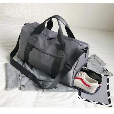 China OEM Waterproof Nylon Sports Bag With Shoe Compartment for sale