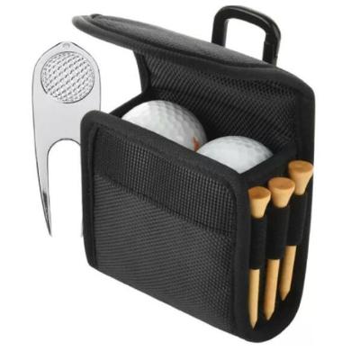 China Nylongolf-Beutel-Ball-Golf-Taillen-Taschen-Halter-Golf-Zusatz-Speicher-Tasche im Freien zu verkaufen