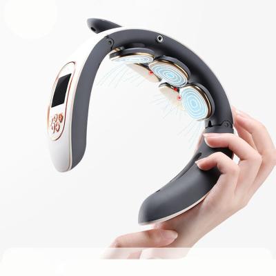 China Electric Mini Neck Massager Portable High Quality Neck Travel Massage Machine for sale