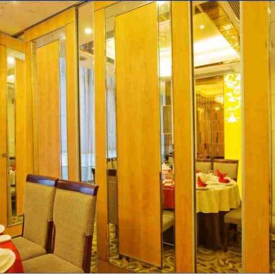 China Modern Acoustic Sliding Partition Walls For Restaurant,Hotel and Ballroom for sale