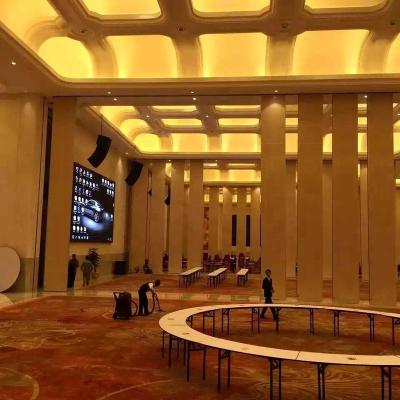 China Modern Steel Frame  Acoustic Partition Walls  Movable Wall For Banquet hall and Multi-function Hall for sale