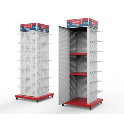 China Product Show Factory Provides Customizable Hardware Tool Display Racks With Hooks for sale