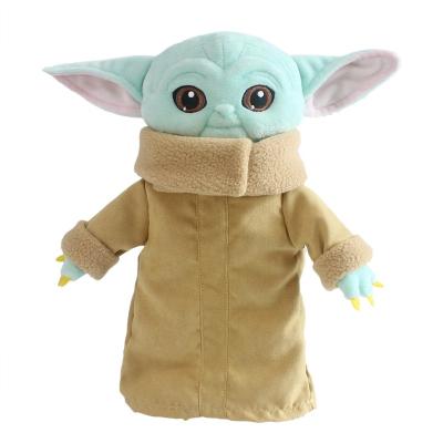 China Wholesale Dropship 30cm Baby Yoda Grogu Plush Toy Master Yoda Stuffed Doll Plush Toys Kids Gift for sale