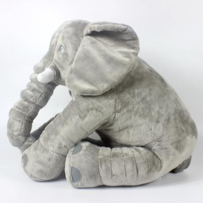 China Soft Plush 40cm Dinner Elephant Plush Toys For Baby In Bulk for sale