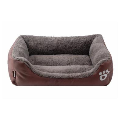 China Large And Small Plush Beds For Dogs Pet Kennel Houses Soft And Comfortable Plush for sale