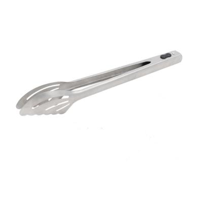 China Viable Easy Clean Kitchen Tongs Stainless Steel Sugar Tongs Salad Clip Tools Serving Tongs for sale