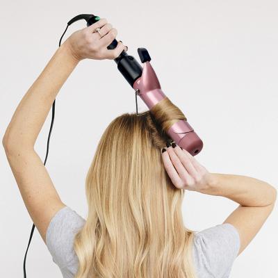 China Portable Loop Tong Electric Anti Scalding Curve Holder Base Curling Iron Fast Heating Soft Custom For Personal And Travel Use for sale