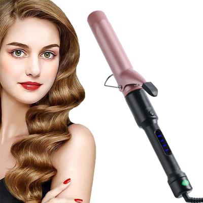 China Wholesale Price Metal Barrel Instant Fast Heating Heat Long Up 360 Degree Rotating Hair Curlers For Long Hair For All Hair Type for sale