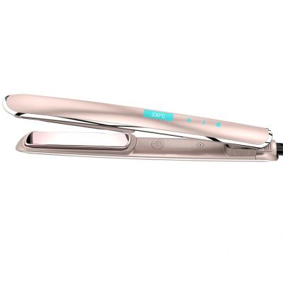 China Custom Portable 360 ​​Degree Rotating Metal Fast Heating Anti Scalding 2 in 1 Hair Straightener for Hair Styling Tools for sale