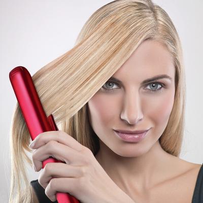 China Multi-temperature PTC Degree Heating Gloss Coating Hair Styling LCD Digital Display Irons Ceramic Flat Irons Hair Straightener For Home Use for sale