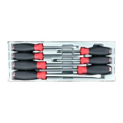 China Housekeeping Professional 7 Pcs Go-Through Combination Impact Screwdriver Set for sale