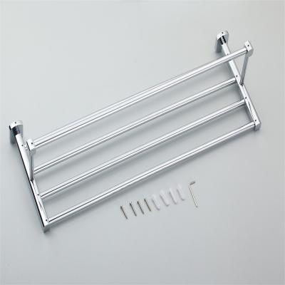 China 304 Stainless Steel Towel Rack Bar Rack Hanger Shelf Bathroom Project Apartment Hotel Accessories Hardware Sets Fittings for sale