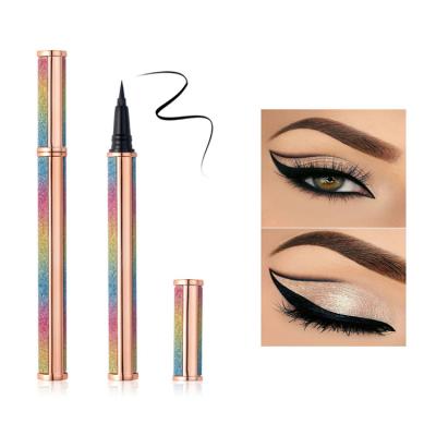 China Wholesale Waterproof Liner Waterproof Liquid Pencil Multi-use Private Label Eyeliner Glitter Long-lasting Smudgeproof Pen for sale