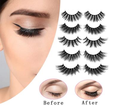 China Wholesale Curly Vendor 15mm 16mm 17mm Strip Lashes Fluffy 18mm Full Lashes,Professional Private Label False Eyelashes for sale