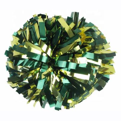 China 2021 metallic pom pom poms for cheerleaders with good quality for sale