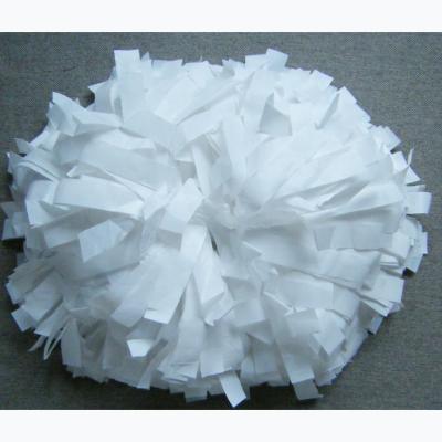 China 2020 Plastic Cheerleading Cheerleading Pom Poms For Cheerleaders Plastic White for sale