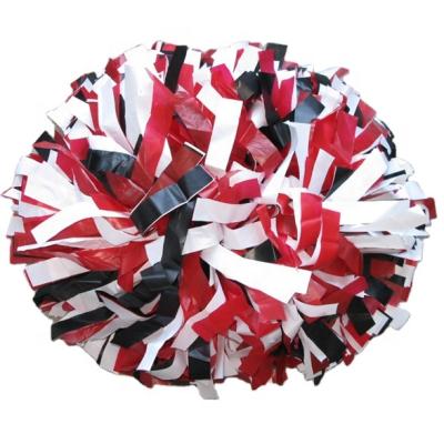 China 2021 new plastic cheerleading plastic pom poms for cheerleaders with factory price for sale