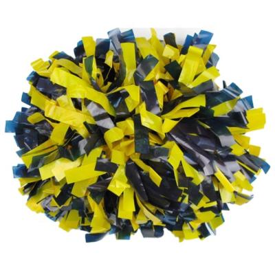 China 2021 new plastic mix pom metallic cheerleading poms for cheerleaders with factory price for sale