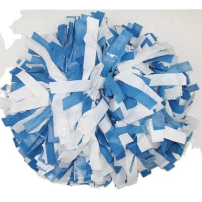 China PP Cheerleading wet look pom poms for cheerleaders with factory price and good quality for sale