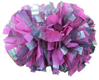 China 2021 new metallic cheerleading pom poms for cheerleaders with good quality for sale