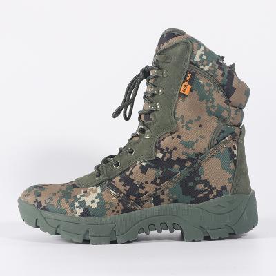 China Cushioning Men's Combat Shoes Outdoor Cushioning Hard-Soled High-Waist High Top Training Special Increasing Botas for sale