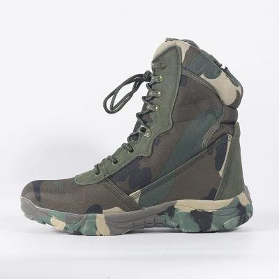 China Cushioning Manufacturer Wholesale Men's Combat Shoes Outdoor Cushioning Hard-Soled High-Waist High-Top Training Special Increasing Botas for sale