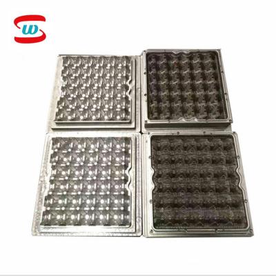 China 30 Cavity Aluminum Custom Egg Tray Molds / Molds For Egg Tray Machine for sale