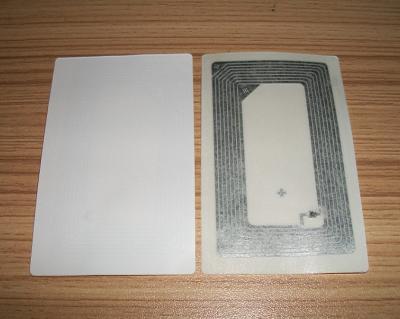 China RFID NFC Label/Sticker/Tag 13.56MHZ ISO 14443A Mifare1K S50/ 86*54MM Card size White for sale