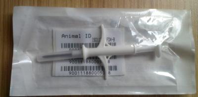 China Arowana/Mouse. RFID syringe with 2.12x12mm animal glass tag for sale