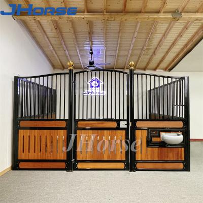 China Mini Internal Equine Stables Stall Kits Room Horse Stall Fronts Customized Design for sale