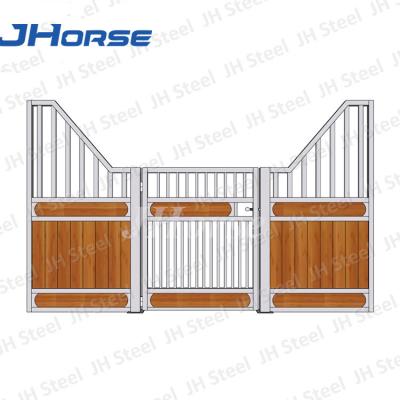 China Equestrian Hdpe Board Portable Mobile Temporary Horse Stables Stall Panel for sale