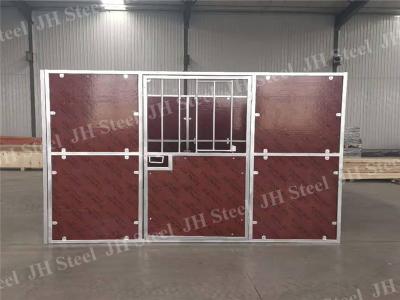 China Indoor Plywood Filling Equestrian 2.2m Horse Stall Panels for sale