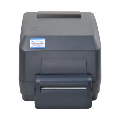 China Thermal Transfer Printer Quality XP-H500E Ribbon Support Black And White Thermal Labeled Max Printing Width 108mm Barcode Printer for sale