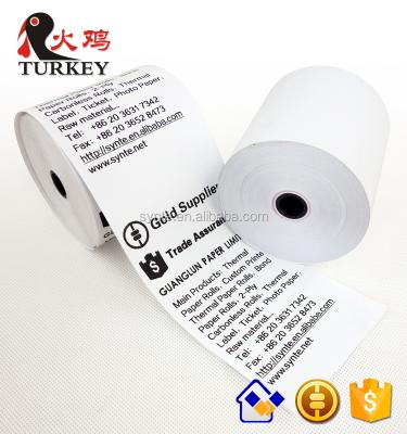 China Cash register paper 80*80 mm *12mm (core) preprint 80mm heat sensitive cash register paper roll for sale