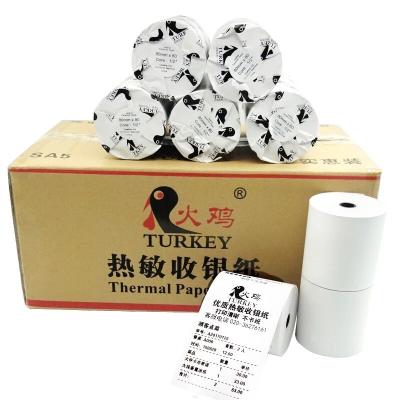 China 80x80mm heat sensitive paper 30 rolls per carton Till Cash Register Receipt Printer Rolls - made in China for sale