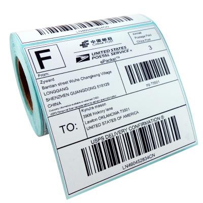 China Wholesale Waterproof 4x6inch Label 102mm x 152mm Thermal Direct Shipping 250pcs Labels for GK420D for sale