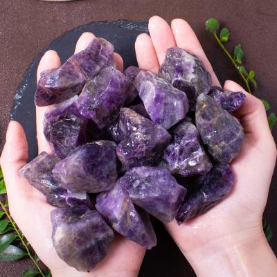 China China Amethyst Natural Mineral Quartz Crystal Gemstone Used for Healing Mood Chakra Reiki Yoga Meditation and Home Ornament for sale