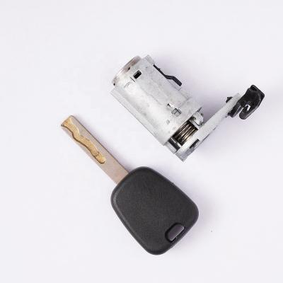 China For car TSNEW Car Door Lock System left door lock cylinder For Peugeot Old 307 Left Door Lock Cylinder Parts Bring a key for sale