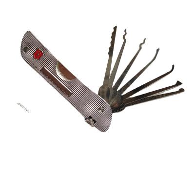 China Metal TSNEW  original haoshi 7 in 1 portable lock pick tool set for sale