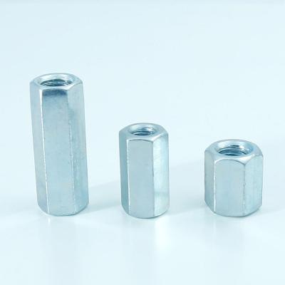 China High Quality Heavy Industry Steel Bar Long Round Coupling Nut, Hex Coupler Nut for sale