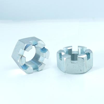 China OEM High Quality Hex Slotted Nut , DIN935 Castle Nuts for sale