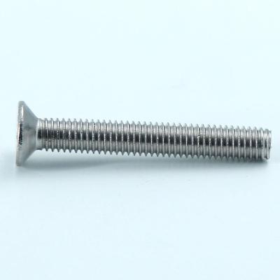 China Truss Csk Bolt M8 Flat Head Bolts Machine Screw Stainless Steel Ss304 for sale